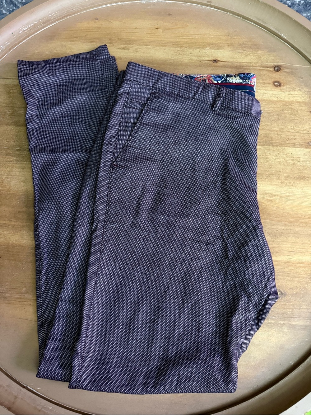 Men's Tailored Vercini Pants in Deep Brown
